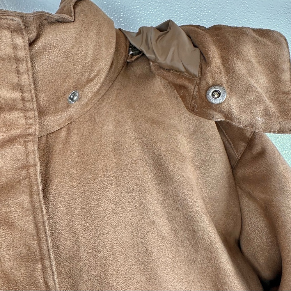 Cabela’s Goose Down Long Parka Brown Size 2XL Plus Hooded Winter Coat - Picture 5 of 16